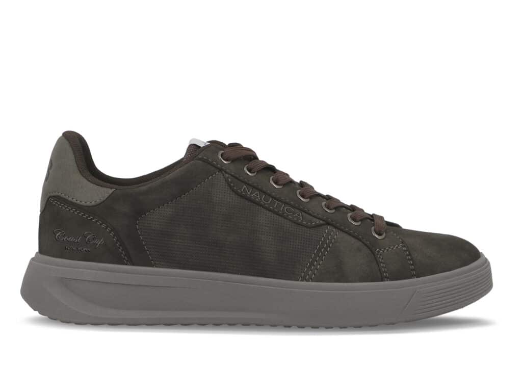 Ανδρικά sneakers Nautica NTM524F36 σε σκούρο γκρι, πλάγια όψη