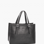 David Jones CM7666 τσάντα χειρός σε μαύρο — μπροστινή όψη